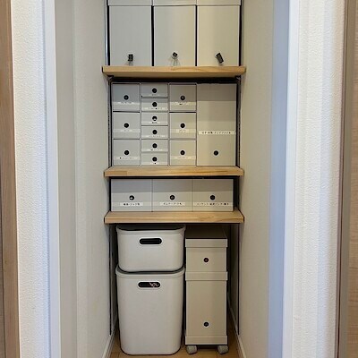 無印ポリプロピレン　書類収納セット MUJI(無印良品)のポリプロピレン引き出し収納【収納グッズ紹介